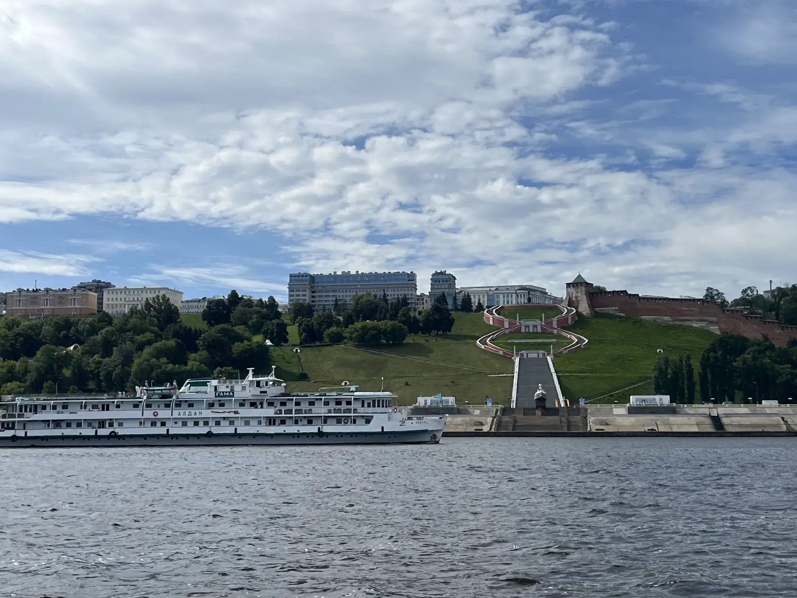 Прогулка под парусами в Нижнем Новгороде