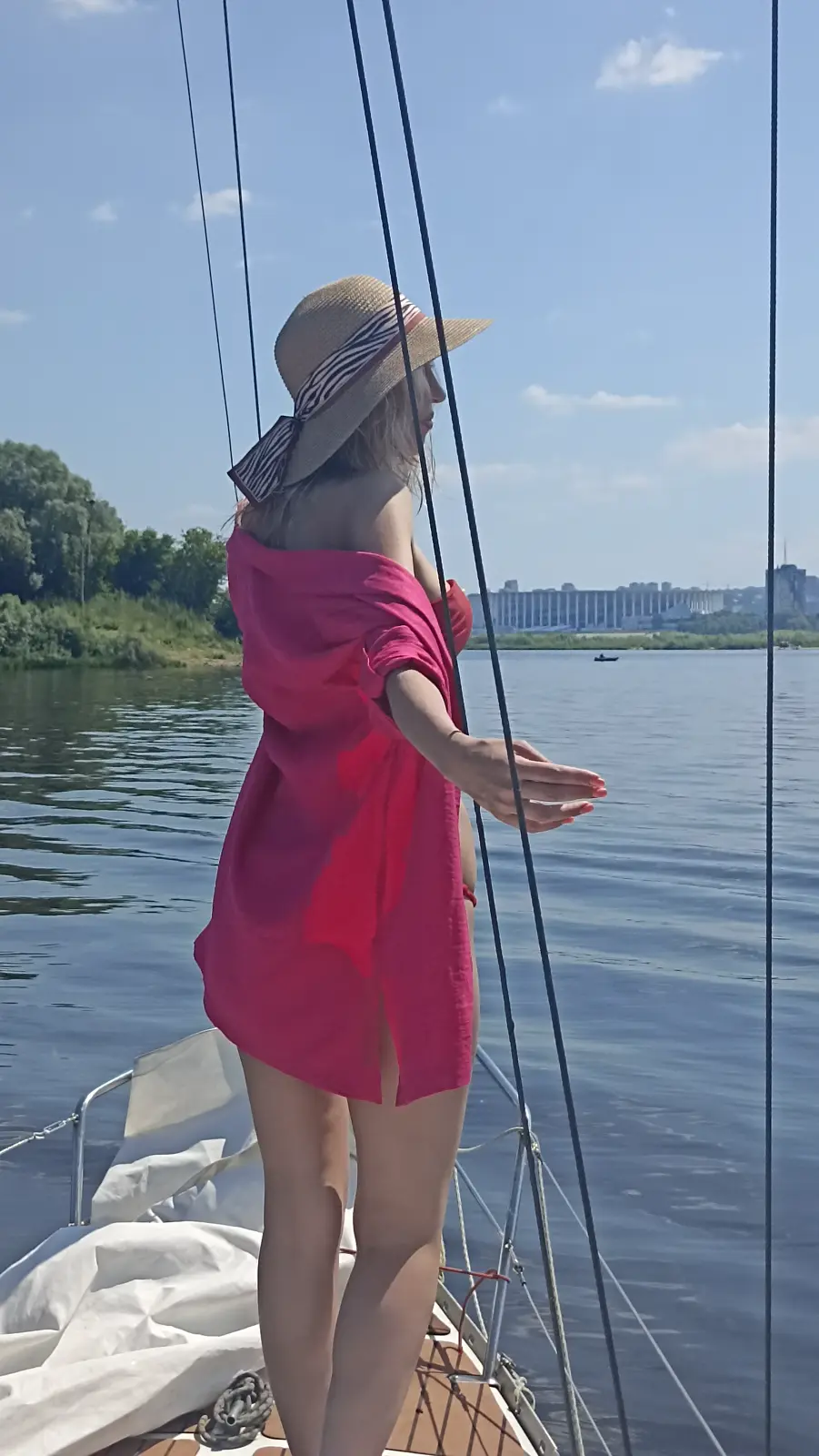 Прогулка на 9-метровой яхте в Нижнем Новгороде