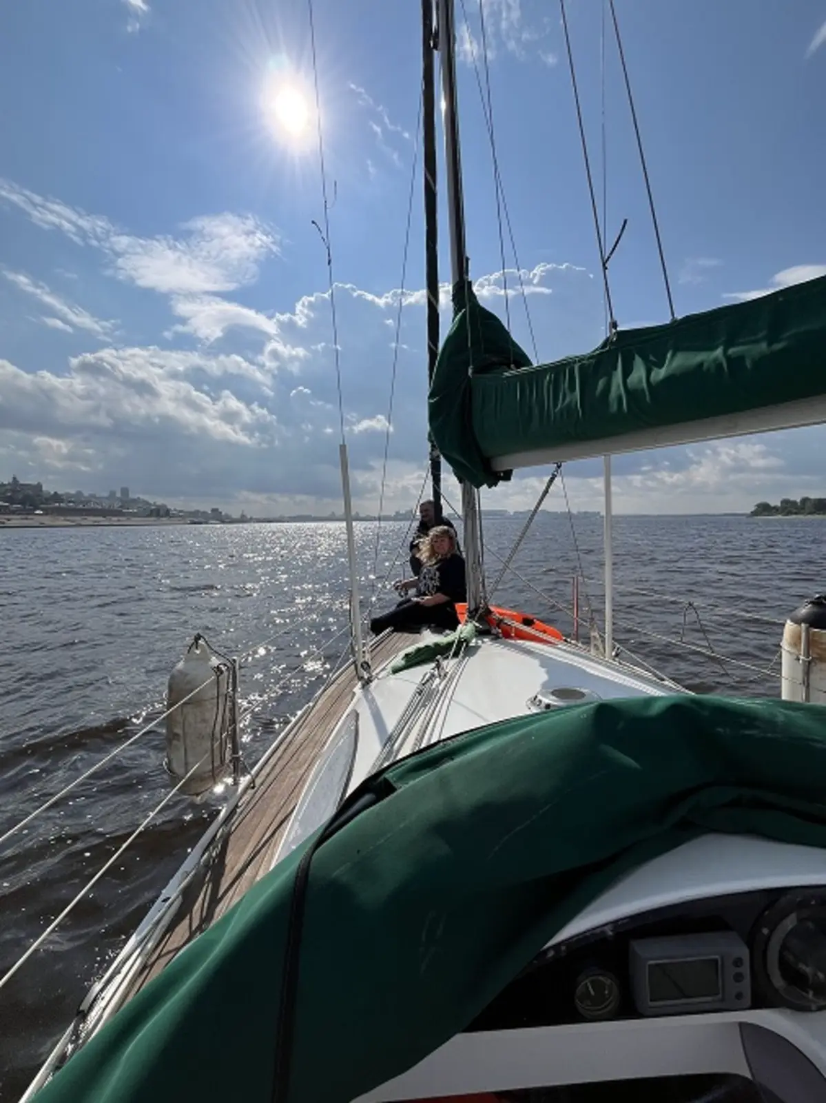 Два часа под парусами в Нижнем Новгороде
